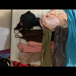 Bralettes and tank tops